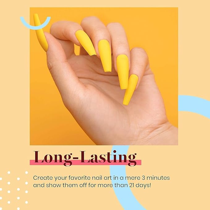 beetles Gel Polish, 15ml Canary Yellow Color Gel Polish Soak Off LED Nail Lamp Gel Polish Nail Art DIY Home Manicure Salon Gel 0.5OZ