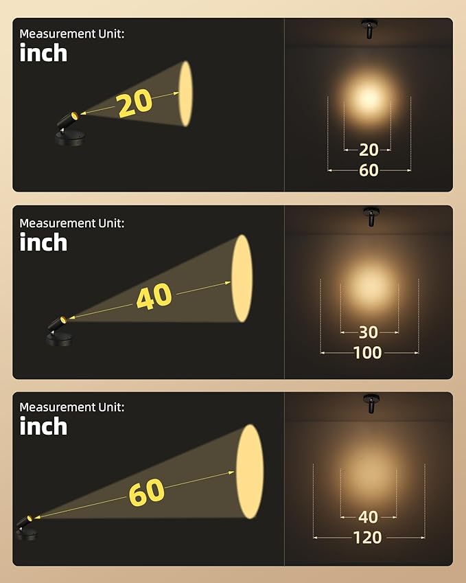 EZVALO Spotlights Indoor with Remote, 5500mAh Rechargeable Picture Lights, Wireless LED Uplighting with Timer＆Dimmable, 3CCT, Display Lights for Plant Painting, Artwork, Accent Lighting (2Pack-Black)