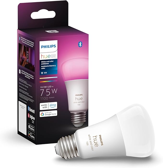 Philips HueWCA 75W 1100lm A19 1P