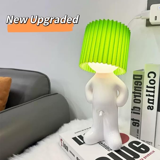 Bedside Night Light, shy man lamp,gag gifts funny adult，Birthday Christmas Gifts for Men Women,Birthday Gifts for Men Women friend, Funny Anniversary Gag Gifts, White Elephant Gifts for Adults