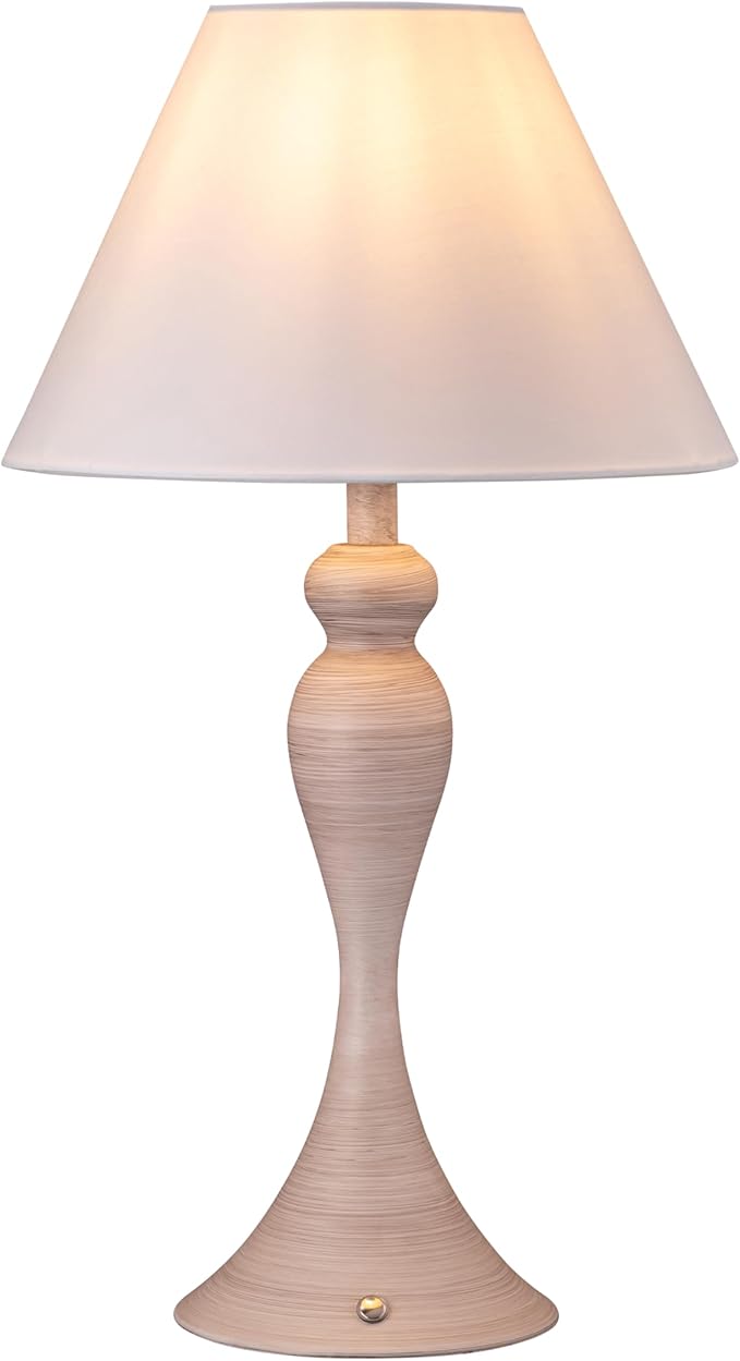 O'Bright Ember Rechargeable Table Lamp (Whitewashed)