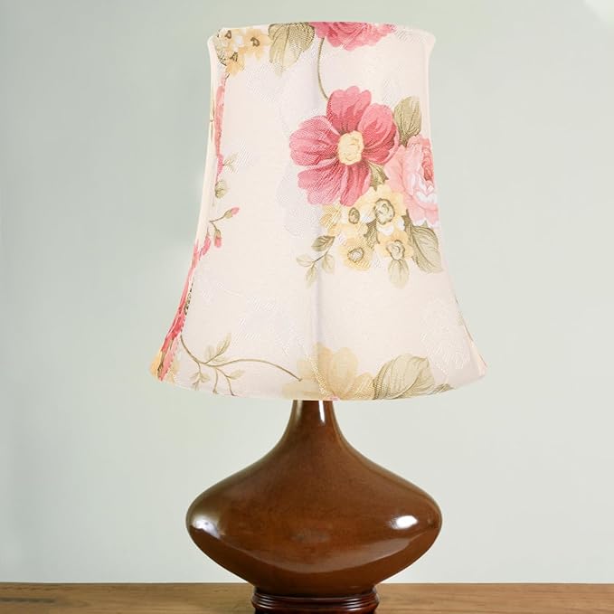 Table Lamp Shade Cloth Lamp Shade Pendant Light Shade Fabric Barrel Lampshade Clip On Bulb Lamp Cover Chandelier Lampshade Replacement for E27 Table Lamp Floor Lamp Wall Light