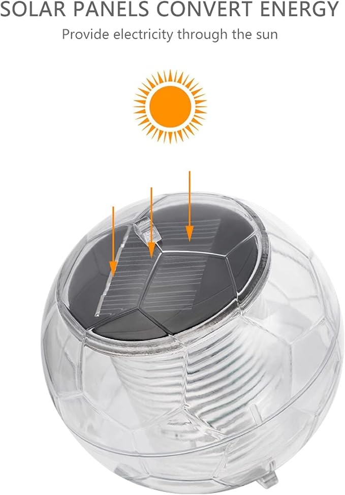 Floating Solar Lamp, LED 7 Colors Swimming Pool Pond Decoration Light Automatic Color Change Glow Ball Light for Swimming Pool Garden