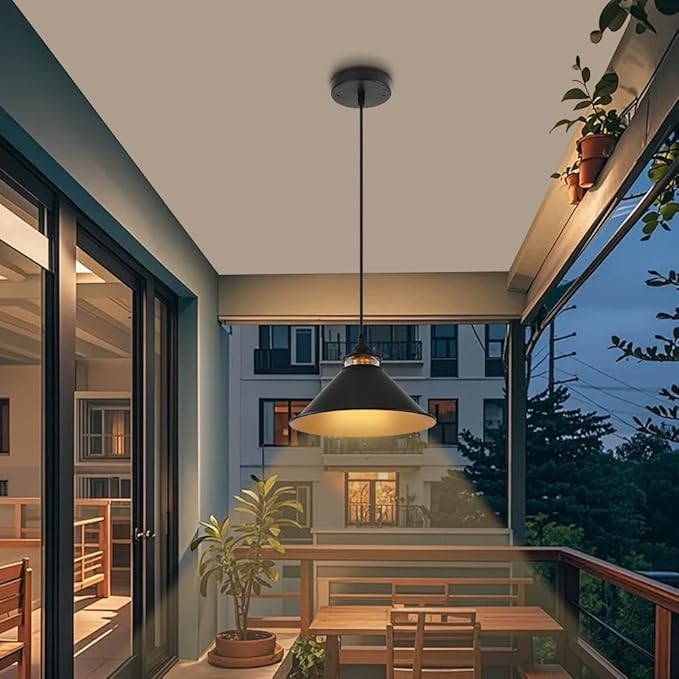 Black Pendant Lights Kitchen Island 3 Pack, Dome Pendant Light Fixtures, Farmhouse Pendant Light, Modern Pendant Lights for Kitchen Island Dining Room Bedroom Study