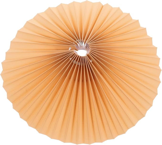 Homoyoyo Pleated Table Lamp Shade Lampshade for Bedside Floor Lamps Versatile Lighting for Hotels and Homes Chic Design Artistic Touch