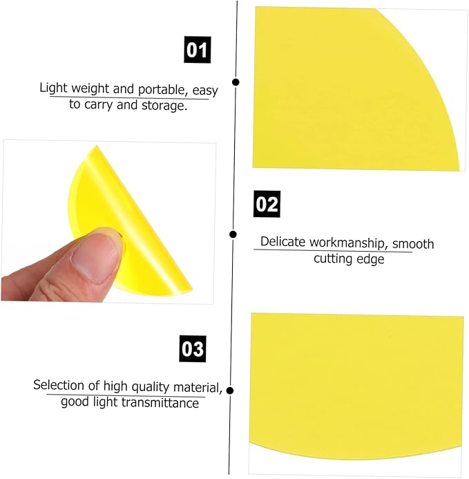 30 Pcs Professional Film Sheet Filters for Flash Light Correction Gel Sheets High Transmission Photo Accessories
