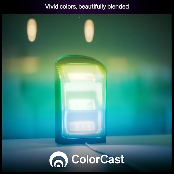 Philips Hue Play Smart Wall Washer, 2-Pack, Black, White & Color LED Lights with ColorCast Technology, Wall Washer Lighting Compatible with Bluetooth