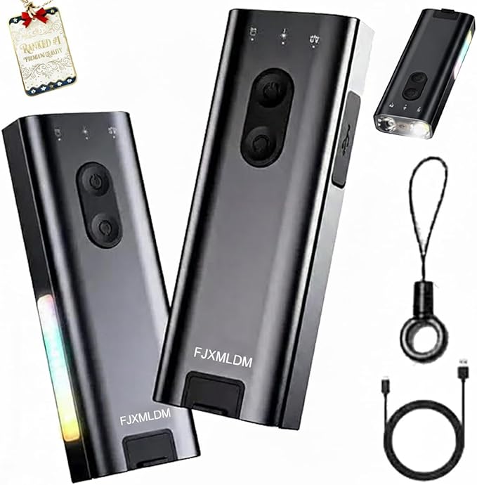 K3 UltraMulti EDC Keychain Tool, Mini Keychain Flashlight 800 Lumens with Diffuser Clip, Multipurpose Pocket Light Hat Lamp Camp Lantern for Everyday Dog Walking Hiking Camping