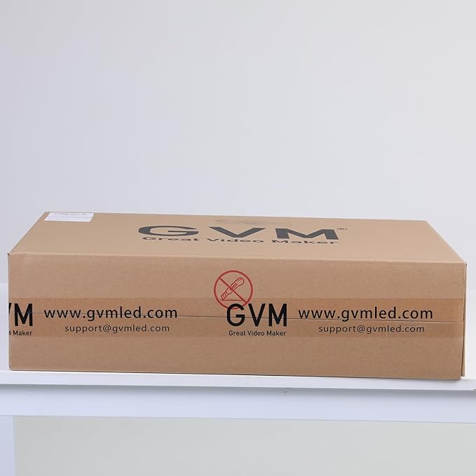 GVM RGB LED Video Light with Bluetooth Control, 60W Photography Studio Lighting Kit with Stands, 2-Packs 880RS Dimmable Led Panel Light for YouTube, Streaming, Gaming, 8 Applicable Scenes, CRI97