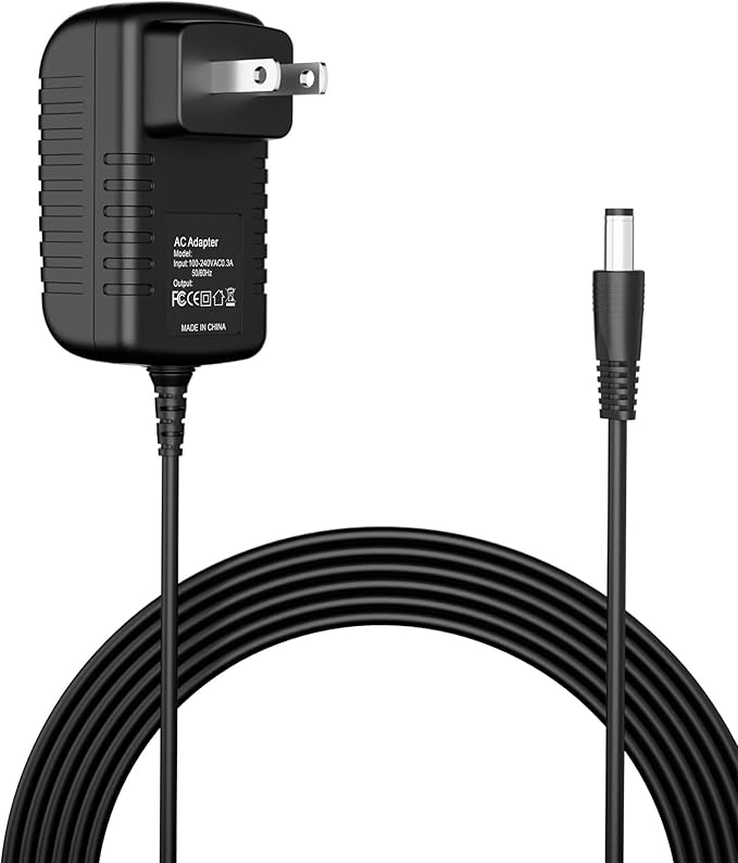 24V AC Adapter Charger Compatible with Govee H6078 RGBIC Floor Lamp LED Wi-Fi App Control Smart lamp Power Supply Cord Mains PSU