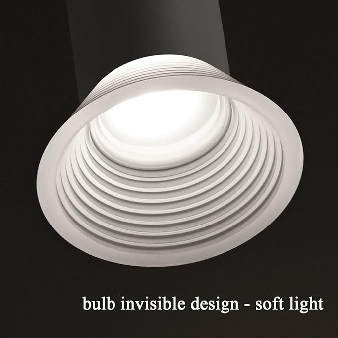 White Pendant Light,Modern Hanging Bedside Lamp,Kitchen Island Pendant Lighting with Acrylic and Aluminum Lampshade,Small Pendant Lamp for Bedroom,Dinning Table,Over Sink,Bar,Height Adjustable,GU10