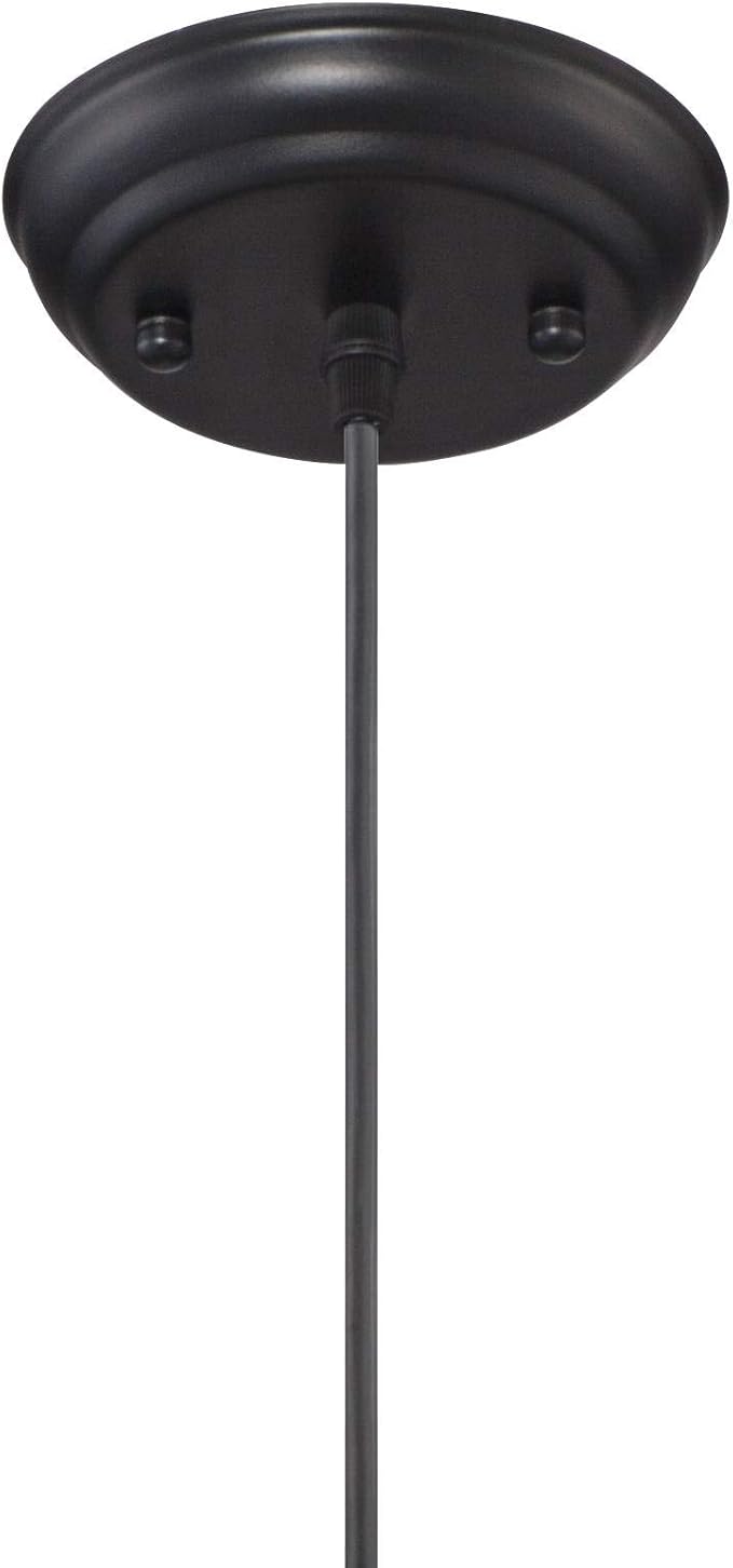 Possini Euro Design Felton Black Mini Pendant Lighting Fixture 12" Wide Farmhouse Rustic Wood Detail for Dining Room Living House Home Foyer Kitchen Island Entryway Bedroom High Ceilings