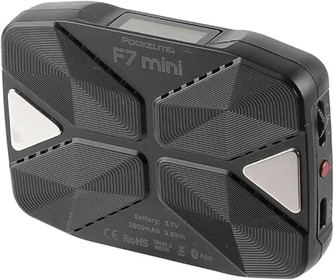 Falconeyes PockeLite F7 mini RGB & Variable Color LED Light with Diffuser & Grid