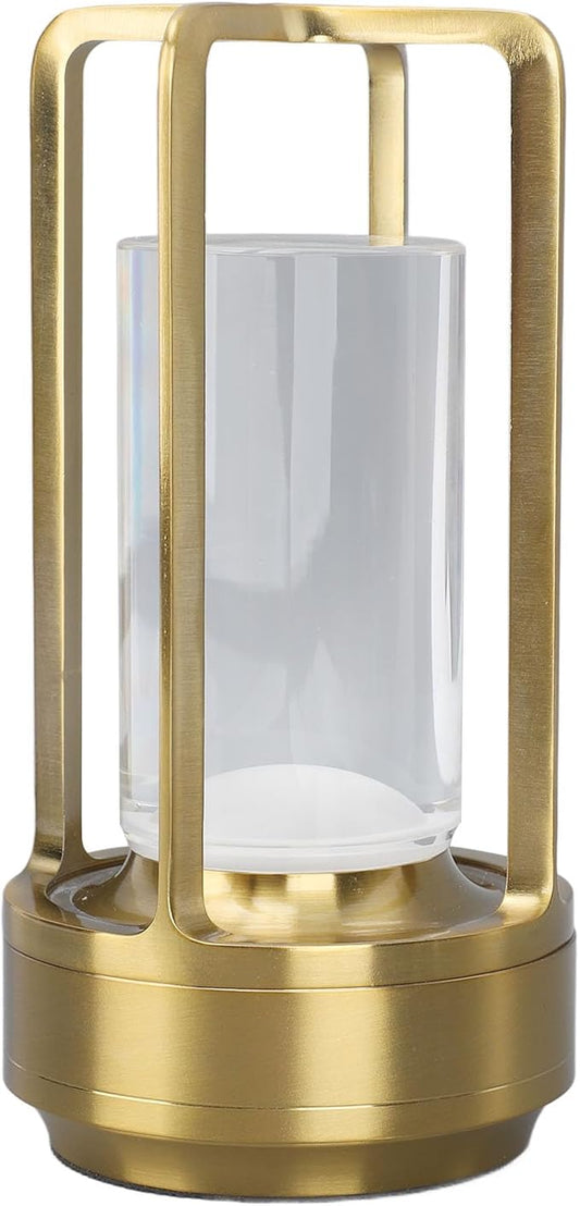 Generic Cordless , 16 Colours Rechargeable Crystal Lantern Lamp, Crystal Lantern, LED Lamp with Touch Control and Remote for Tables, Living Rooms, Offices (Gold), Genericzdbp7wqx0r-13