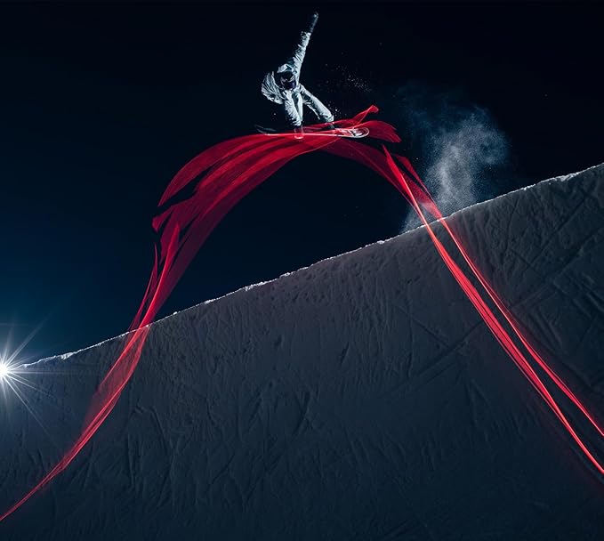 ActionGlow LED Snowboard Lighting System (AG2) | 7 Color Modes, 100% Waterproof, Super Bright, Visible from Over a Half Mile, Easy 5 Minute Install