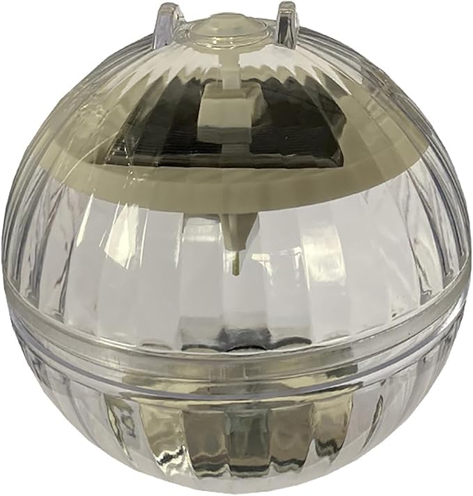 Generic 2Pcs Floating Water Fountain with Underwater Lights,Waterproof Solar Pool Lights That Float,Pool Lights Hangable LED Disco Glow Ball Lights for Pond Garden