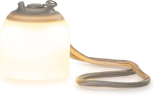 Barebones Multi-Color Mini Light - Compact Rechargeable LED Lantern with Magnetic Base, Silicone Lens, and 8" Lanyard for Camping, Backpacking, and Outdoor Adventures