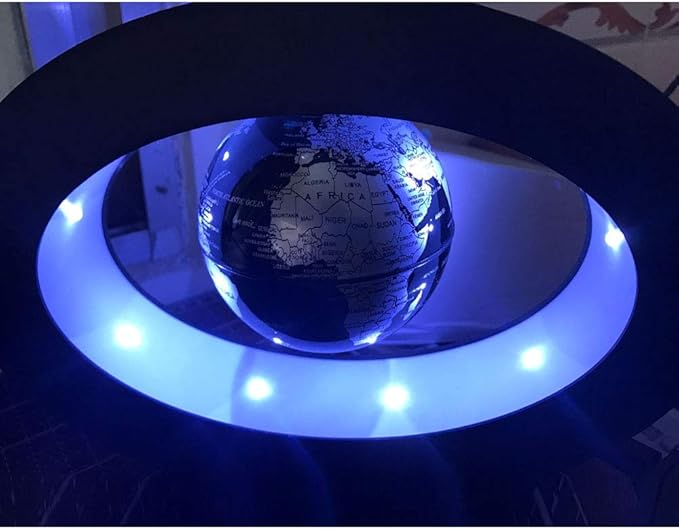 Home Desk Night Light Ball Desktop Decoration Sphere Ornament for Desk LED Night Lights for Educational Home Office Decor Desk Levitation Floating Lamp