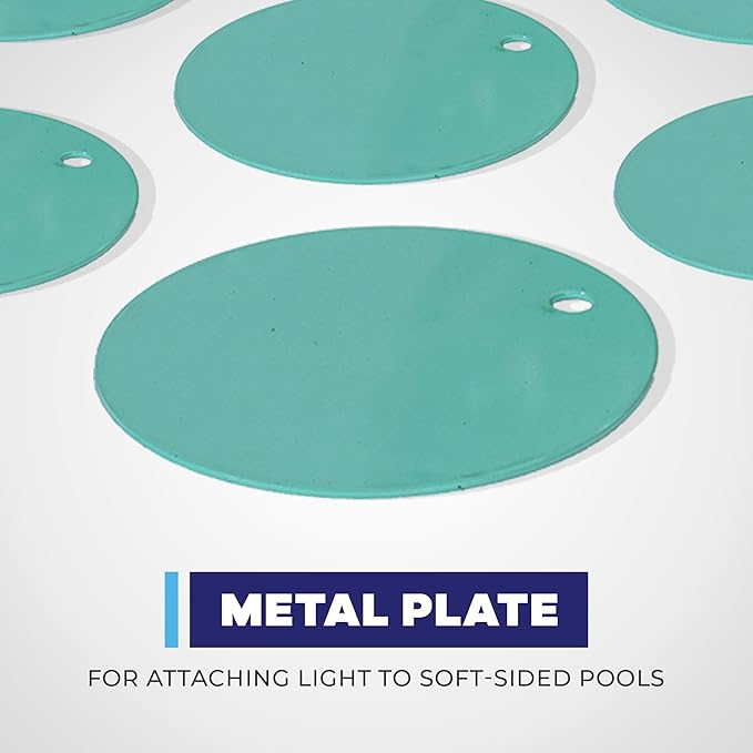 Game Pool Lights - 12 Colors 4 Modes, Easily Installable, Remote Controlled, Uses 3 AAA Batteries, for Above Ground Pools