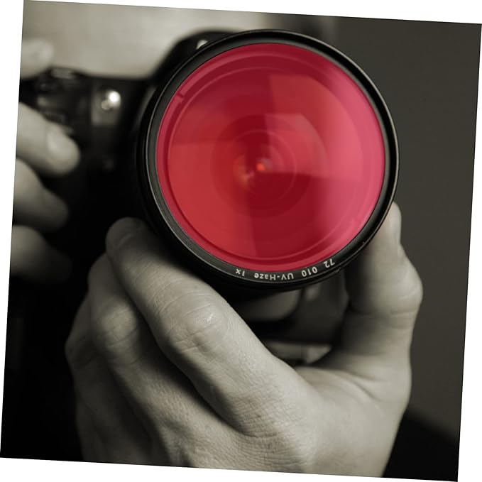 10pcs Lighting Correction Gel for Photography High Light Transmission Film Filters for Sunset Lamp and Flash Light Effects