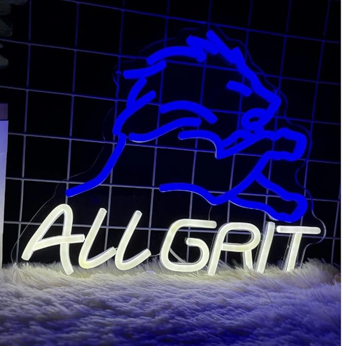 Football Neon Sign Rugby Neon Sign USB Powered With Light Dimmable Switch, Led Neon Light for Man Cave Decorand Sport Fans, Birthday Gifts Bedroom Party Club Bar Dorm