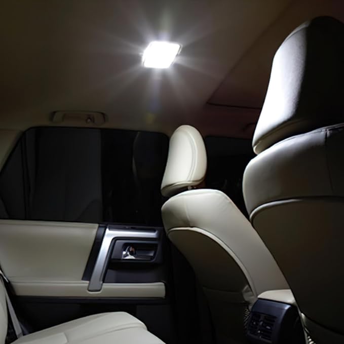 EASY EAGLE LED Interior Car Lights for 2019-2021-Dodge Ram-1500-2500-3500: 12 Piece Kit White LED Light Bulbs - Super Bright 6000K + Install Tool