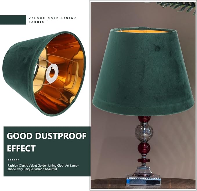 DOITOOL Simple Cloth Lampshade 7.1 Inch Home Lamp Cover for Table Floor Wall Lamps Bedroom Living Room Decor Housewarming