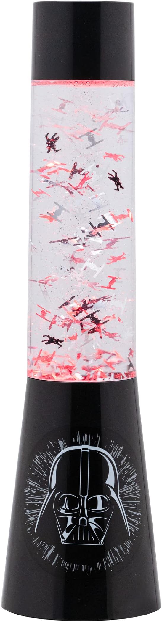 Star Wars Glitter Flow Lamp Night Light, Bedroom Décor Mood Light, 33 cm