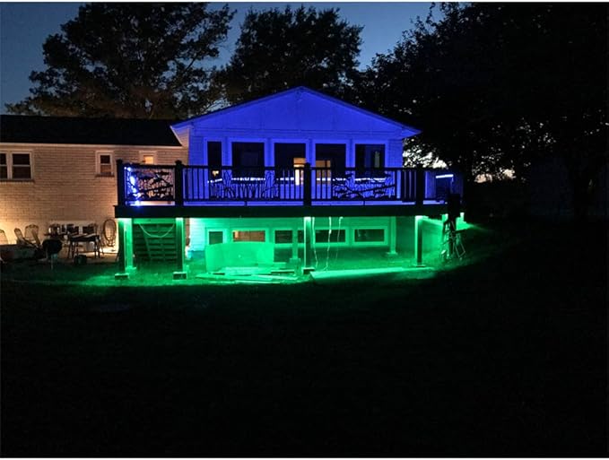 75FT/Roll 60LEDs/M 24V 5050 IP67 Waterproof RGB LED Flexible Strip Light w/Bluetooth Remote & Controller(Waterproof) and Power Supply(Waterproof)