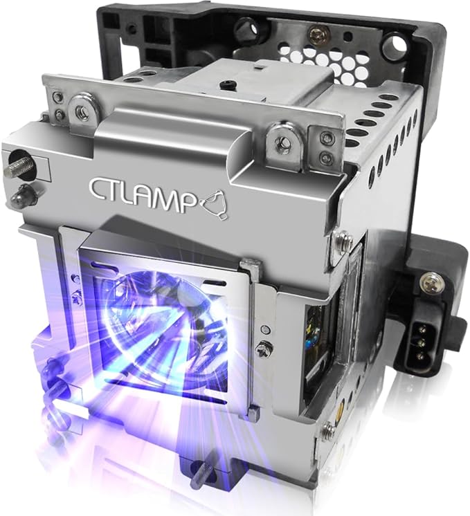 Original VLT-XD8000LP / 915D116O14 Projector Lamp with OEM Original Bulb with Housing Compatible with Mitsubishi PT-LW80NTU UD8350U UD8400U WD8200LU WD8200U XD8000U XD8100LU XD8100U Projector