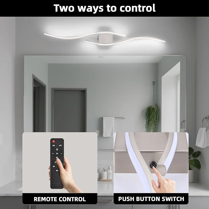 Battery Powered Wall Sconces Set of 2, Nickel 39" LED Dimmable Wall Sconce with Remote Control/Timer/Memory, USB Rechargeable Wall Lights for Living Room, Bedroom, Hallway Wireless scones Lighting