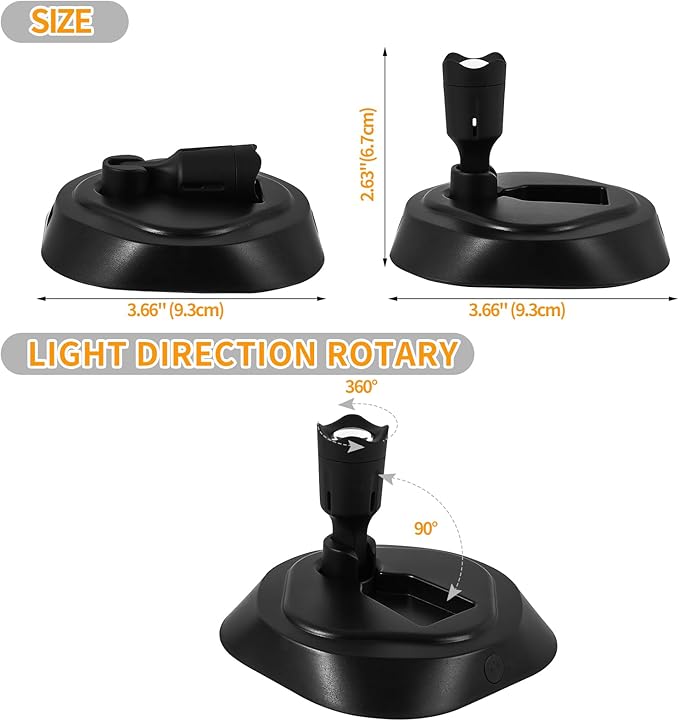 Wireless LED Spotlight Indoor with Remote Up Lights Indoor, Battery Powered Picture Lights, Rechargeable Spot Lights with 3CTT, Dimmable Timer Art Lights Accent Uplighting for Plant Wall, 2 Pack