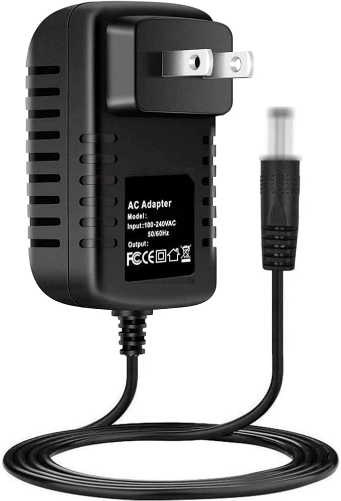 24V AC/DC Adapter Compatible with Govee H6078 RGBIC Floor Lamp LED Wi-Fi App Control Smart lamp DC24V 24 V 24.0V 24 Volt 24 Volts 24VDC Switching Power Supply Cord Cable Battery Charger PSU