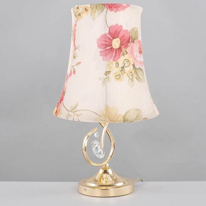 Table Lamp Shade Cloth Lamp Shade Pendant Light Shade Fabric Barrel Lampshade Clip On Bulb Lamp Cover Chandelier Lampshade Replacement for E27 Table Lamp Floor Lamp Wall Light