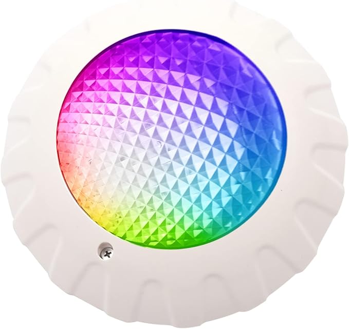 Eapmic 12V 38W Pool Light Underwater Color-Change LED Lights RGB IP68 with Remote (38W)