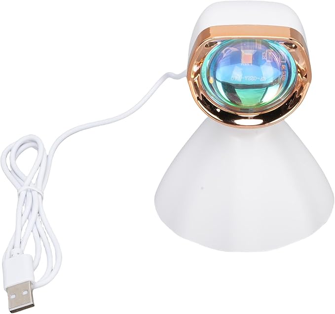 Sunset Light USB Powered Ambient Projection Lamp for Bedroom, Indoor Decoration, Selfie Background - Warm Ambiance, Compact Design, Versatile Use