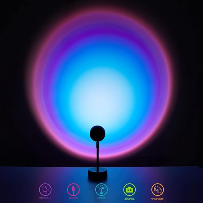 Urban Lifestyle LED Projector Lamp, Ultraviolet
