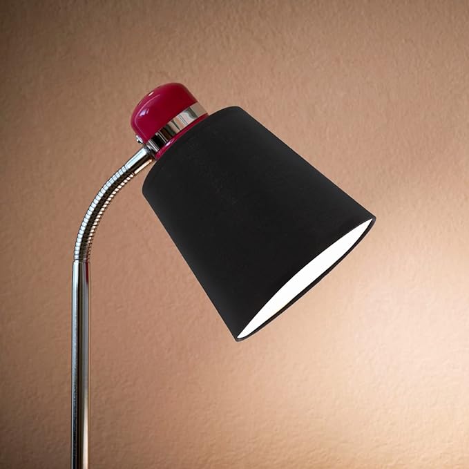 Lamps Shades Small Lamp Shade Fabric Lampshade Vintage Cloth Lamp Shade Light Cover Replacement for Table Lamp Chandelier Wall Lamp Candelabra Bulbs Candle Black Lamp Shades