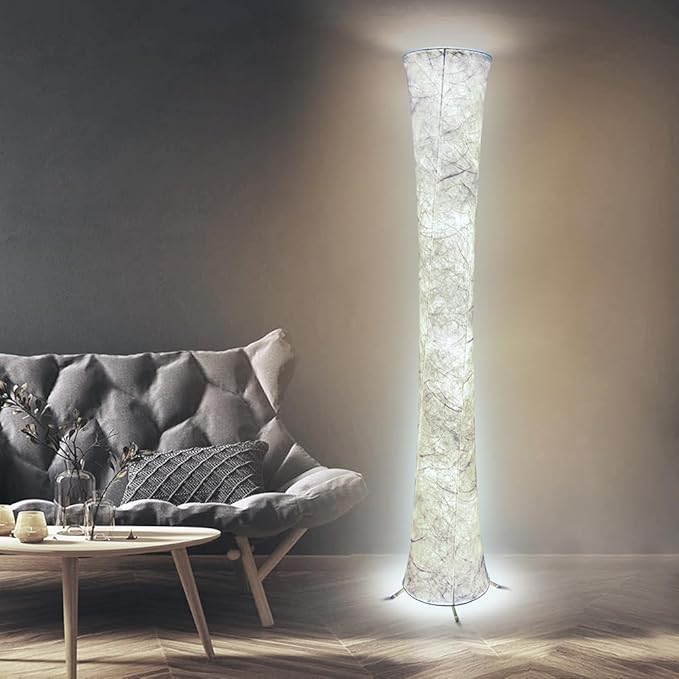 Floor Lamp, RGB Color Changing Led Smart Lamp, Music Sync, APP Remote Control, 62'' Standing Lamp for Living Room Bedroom Game Room