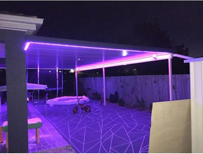 10ft 20ft 30ft 50ft 100ft 12V 60LEDs/M RGB SMD 5050 LED Strip Light Flexible Waterproof IP65 Outdoor (95)