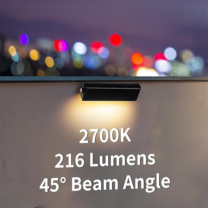 4inch 1.8W 12V AC/DC Low Voltage Landscape Lighting,2700K Soft White Retaining Wall Light,Hardscape Lighting Paver Light,50,000 Hours Lifespan Outdoor Step Light,8Packs-Black
