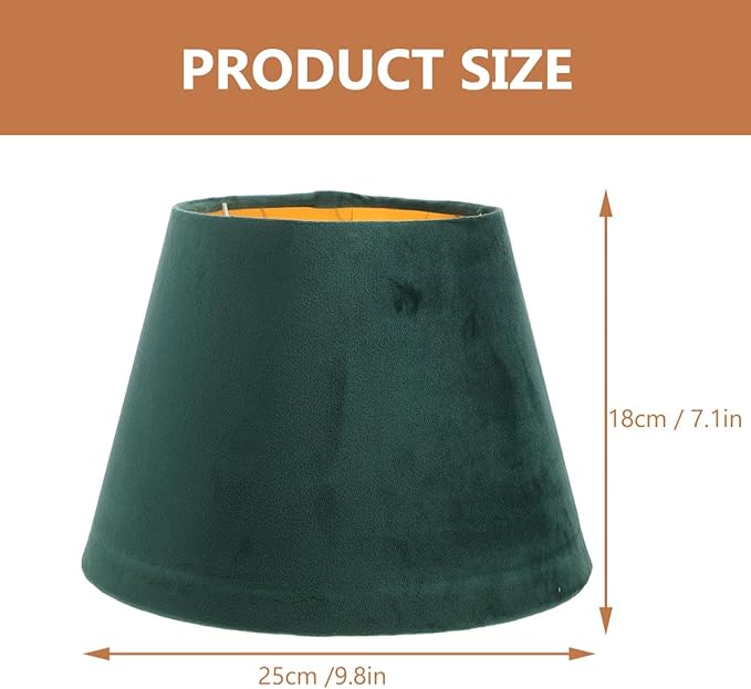 DOITOOL Simple Cloth Lampshade 7.1 Inch Home Lamp Cover for Table Floor Wall Lamps Bedroom Living Room Decor Housewarming