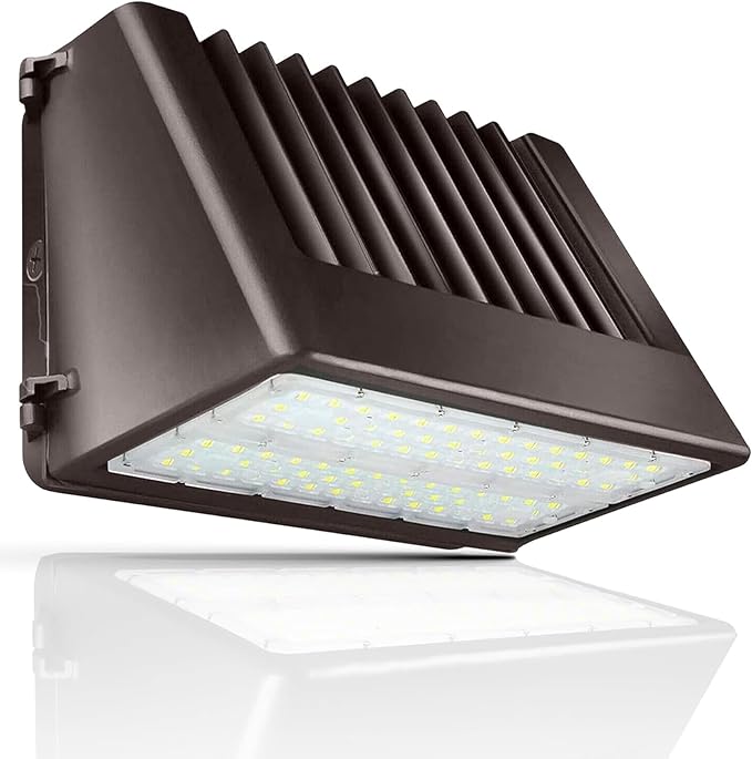 100W LED Full Cut-Off Wall Pack Light with Dusk to Dawn Photocell, 14000LM 5000K, Dimmable Outdoor Area Wall LED Light – Replace 450W MH/HPS, IP65 Waterproof, DLC UL Listed