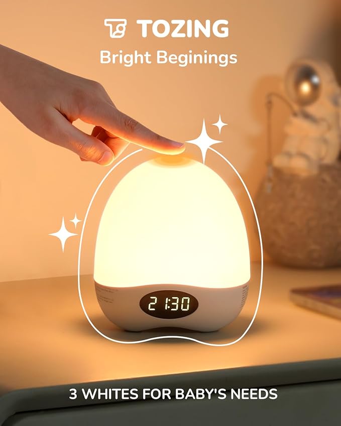 Egg Night Light for Nursery, Portable Rechargeable Baby Nightlight with Touch Control & RGB Color Changing, Dimmable Breastfeeding Lamp with Timer, Cute Wireless Night Light, Newborn Essentials