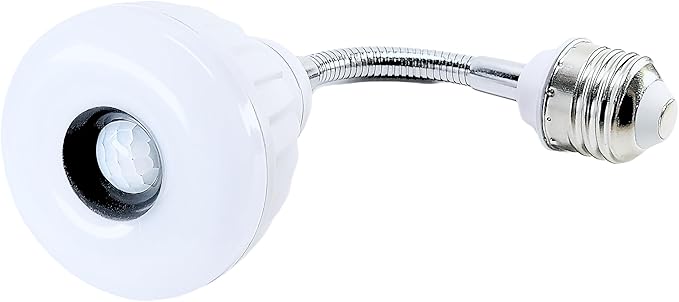 Bright Night Light LED Motion and Light Sensor AC Outlet Plug-in PIR Automatic Lamp Plug Into Wall Dusk to Dawn 5W Bedroom Garage Stairway Basement Hallway