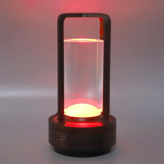 Generic Cordless , 16 Colours Rechargeable Crystal Lantern Lamp, Crystal Lantern, LED Lamp with Touch Control and Remote for Tables, Living Rooms, Offices (Gold), Genericzdbp7wqx0r-13