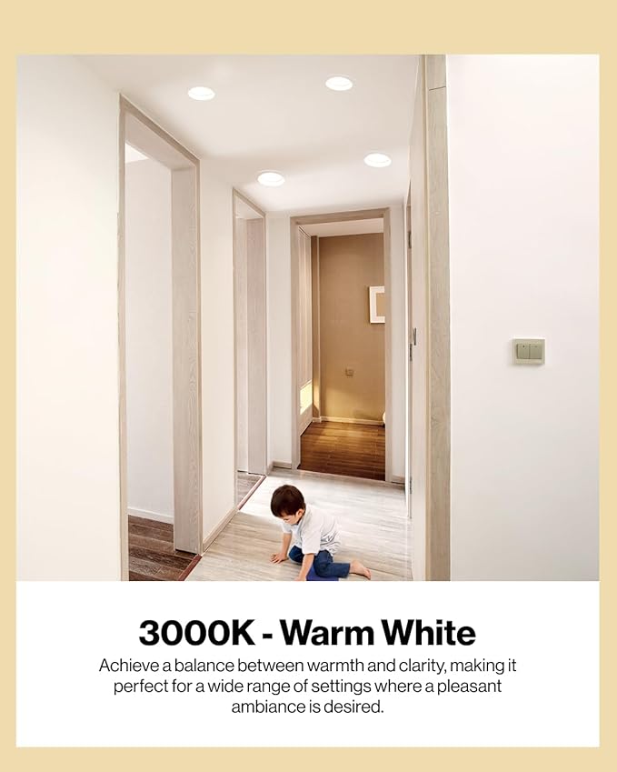 Sunco 30 Pack BR30 Light Bulbs LED, Recessed Can Light Bulbs, Indoor Flood Bulb, 850 LM, 11W (65W Equivalent), 3000K Warm White, Dimmable, E26 Base, for Home, Kitchen, Bedroom UL.