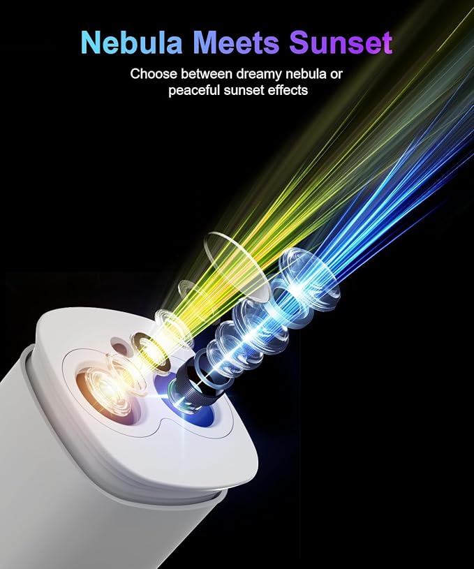 Galaxy Projector,Galaxy Projector for Bedroom Decor,Sunset Lamp Projection with Timer and Remote Control 55 Lighting Modes, Night Light Projector for Adults, Bedroom, Living Room and Home Theater