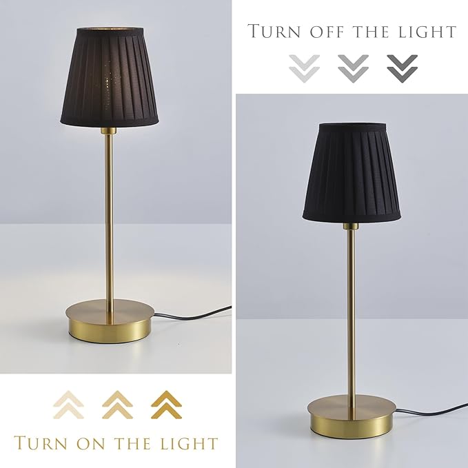 5 Pack Black Silk Pleated Chandelier Shades, 4" Top x 6" Bottom x 6" High, 4x6x6 Inch Clip On E12 Bulb, Pendant Light Wall Sconce Lamp Shades, Silk-Pleat Handmade Barrel Lampshade Covers(Large Size)