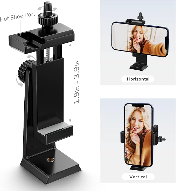 Pixel Pocket Video Light,Built-in 3000mAh Rechargeable Battery,Tripod and Magnetic Patch for Phone Video Recording,Video Conference,Live Streaming